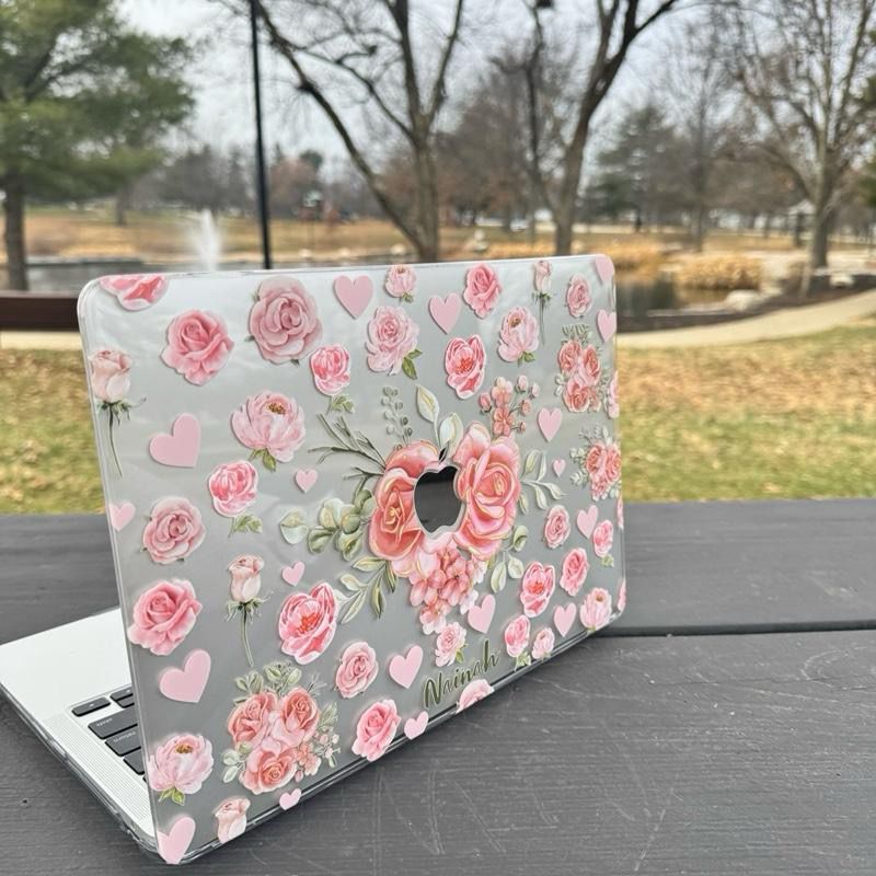 Flower Bloom MacBook Case - Protective Cover for MacBook Air and Pro