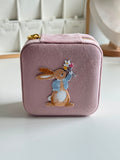 Bunny velvet Jewelry Box