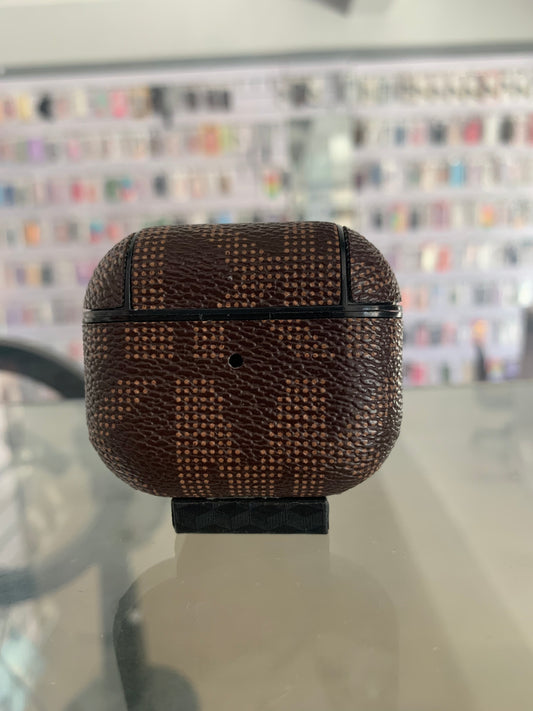 Mk Brown Leather AirPods 3 Case