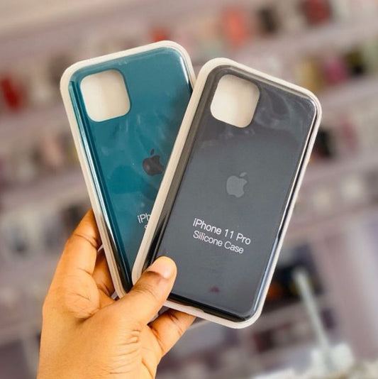Green Silicone Protective Case For iPhone