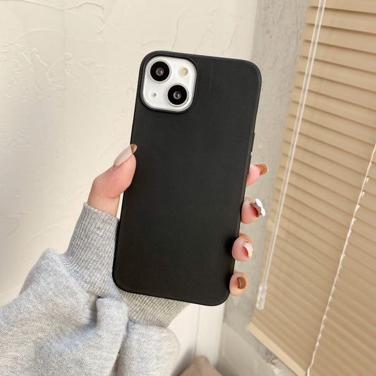Black Silicone Case For iPhone 11