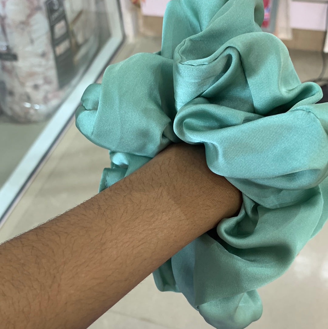 Large Satin  Scrunchies