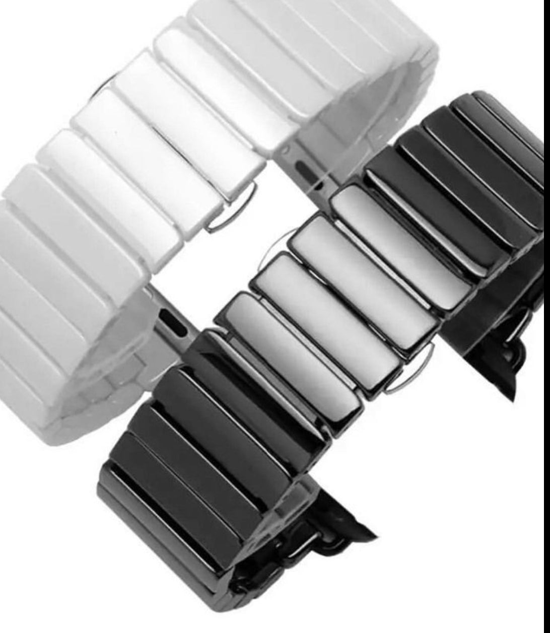 White Boujee Straps