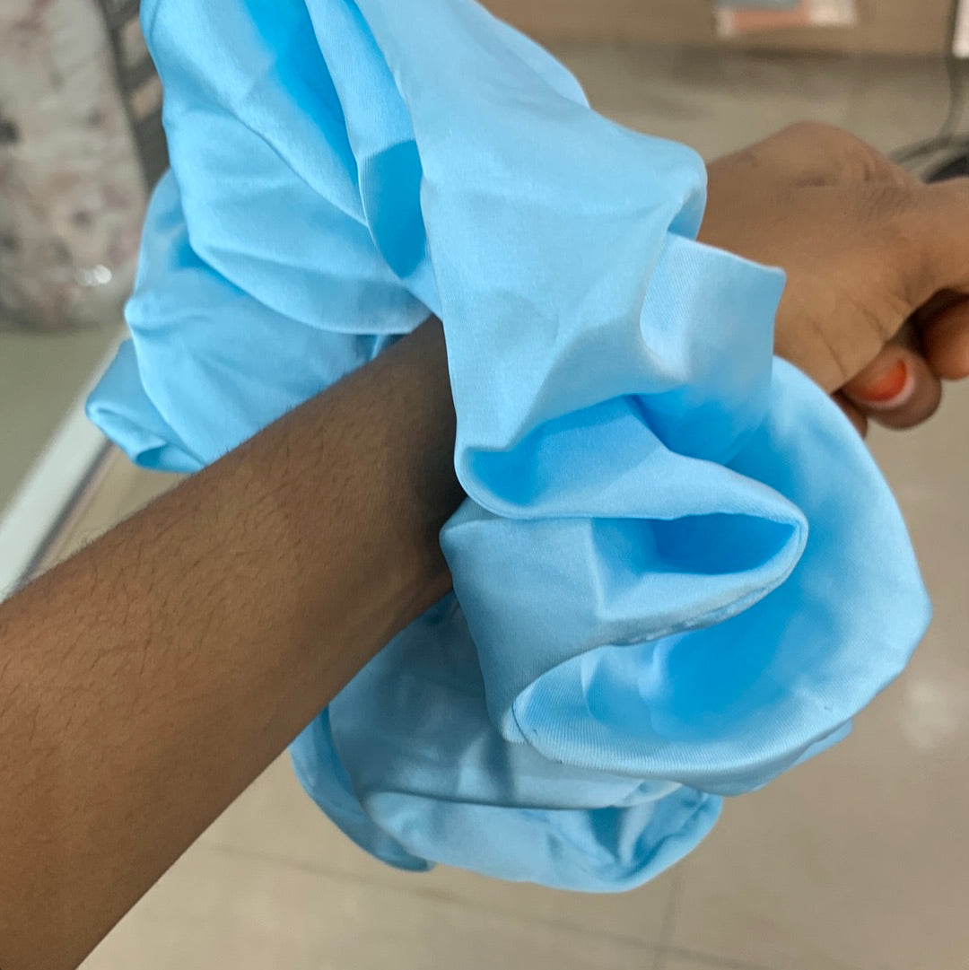 Large Satin  Scrunchies